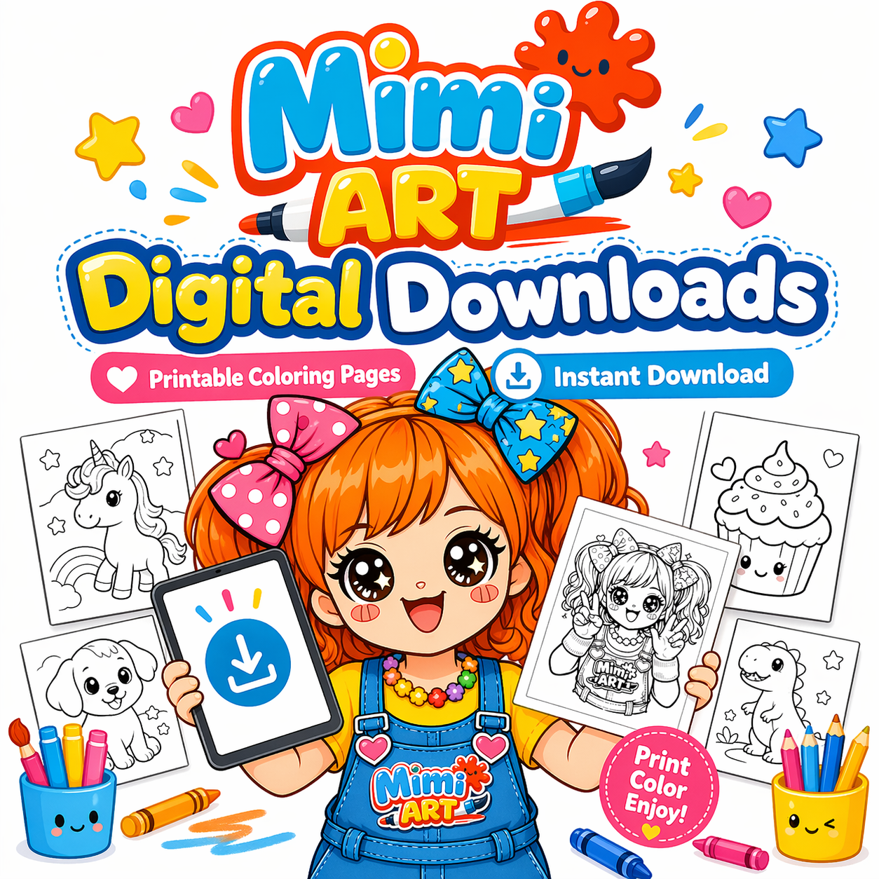 Mimi Art Digital Downloads Collection