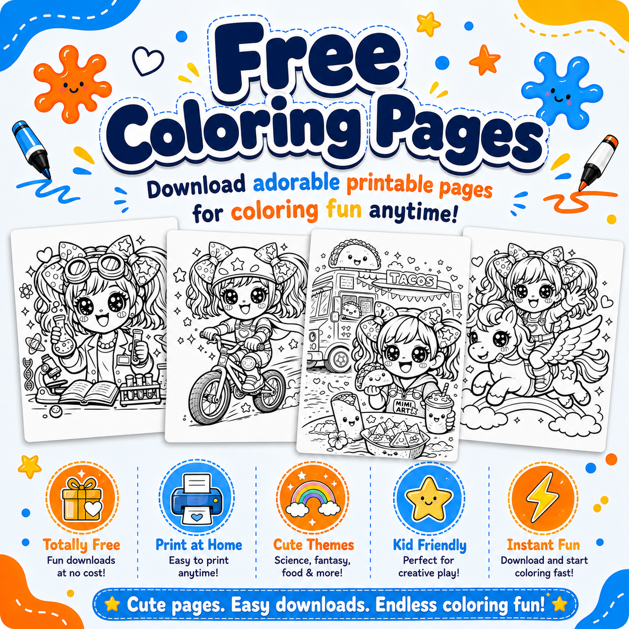 Free Coloring Pages