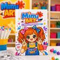 Mimi Art Coloring Book Vol. 1 – Cute Kawaii Coloring Book for Kids and Creative Fun