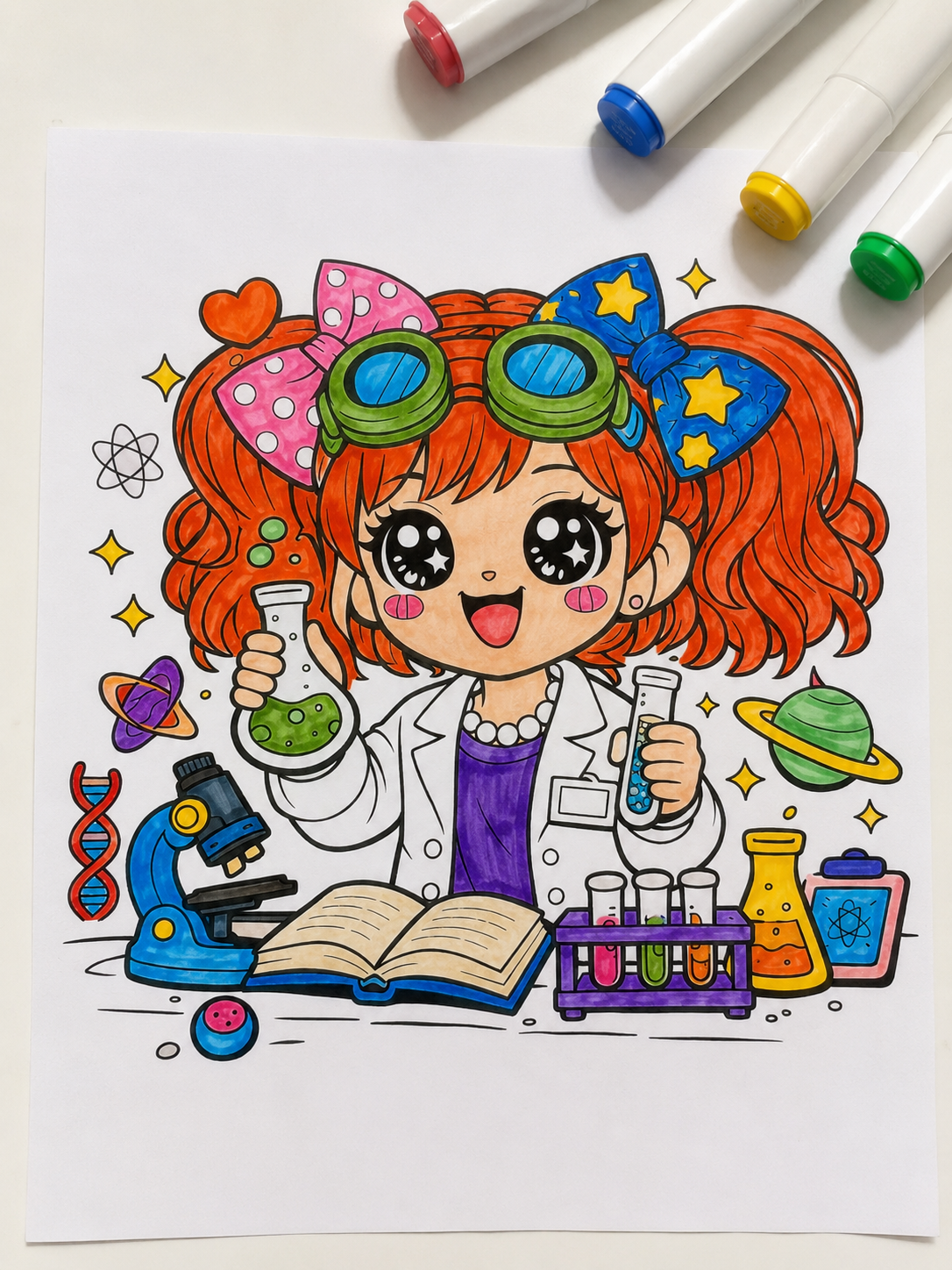 Mimi Art Coloring Book Vol. 1 – Cute Kawaii Coloring Book for Kids and Creative Fun